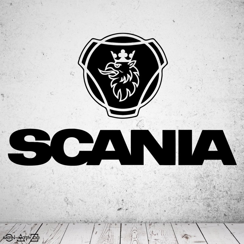 Wandtattoo Scania Logo